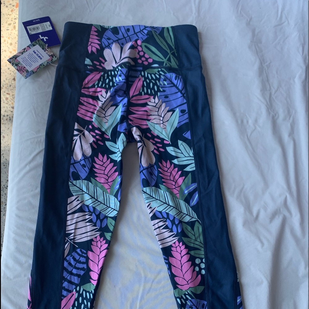 Joy Lab cute floral print yoga pants! Reversible!